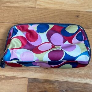 Coach Multicolor Cosmetic Bag